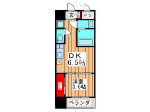 セレニテ北久宝寺の物件間取画像